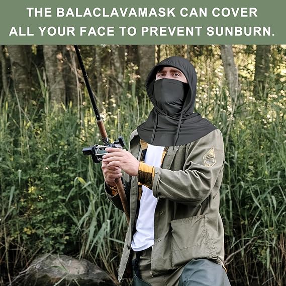 GUSTAVE® Summer Balaclava Sun UV Protection Hood Breathable GUSTAVE® Summer Balaclava Sun UV Protection Hood Breathable